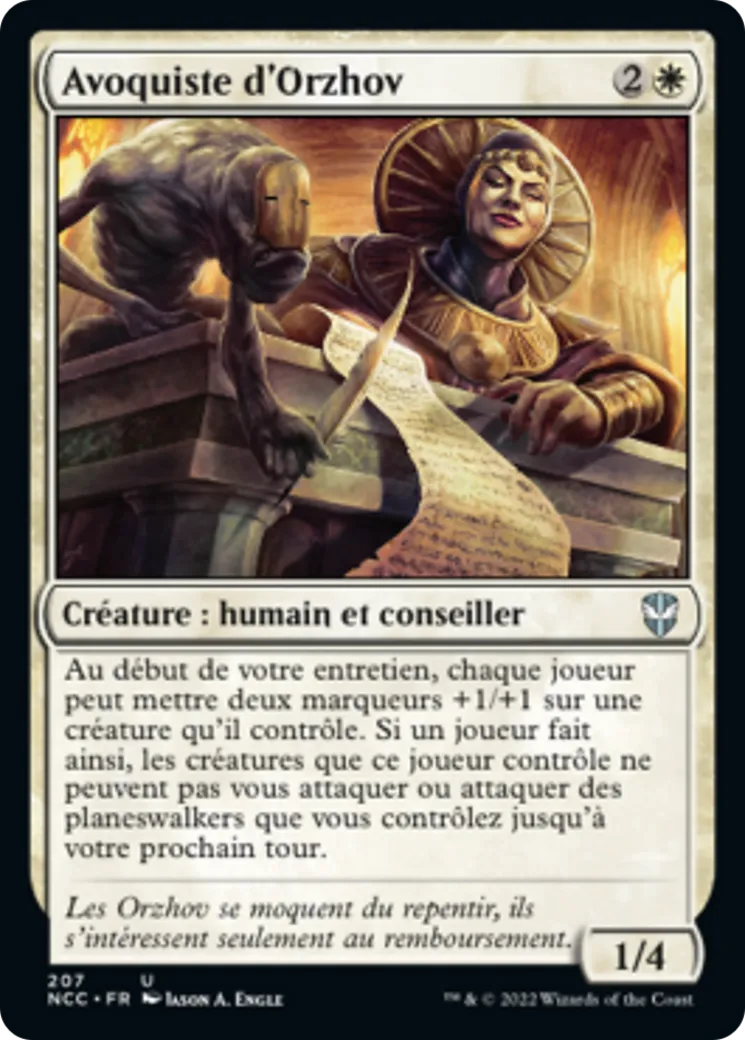 Avoquiste d'Orzhov — New Capenna Commander — Magic: The Gathering