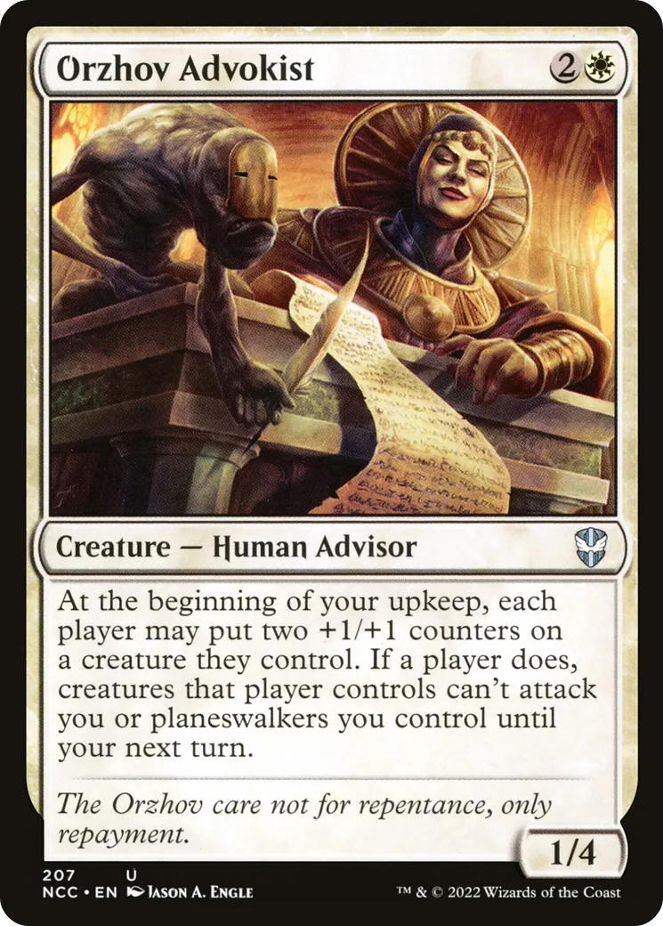 Avoquiste d'Orzhov — New Capenna Commander — Magic: The Gathering