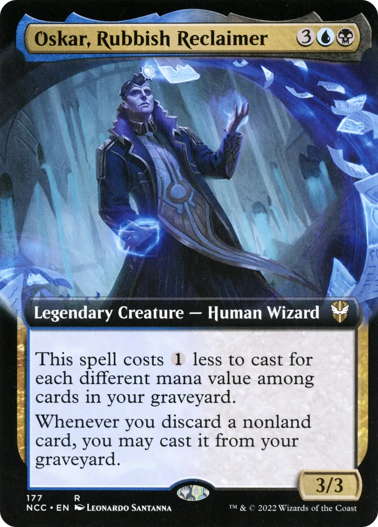Oskar, récupérateur de déchets — New Capenna Commander — Magic: The Gathering