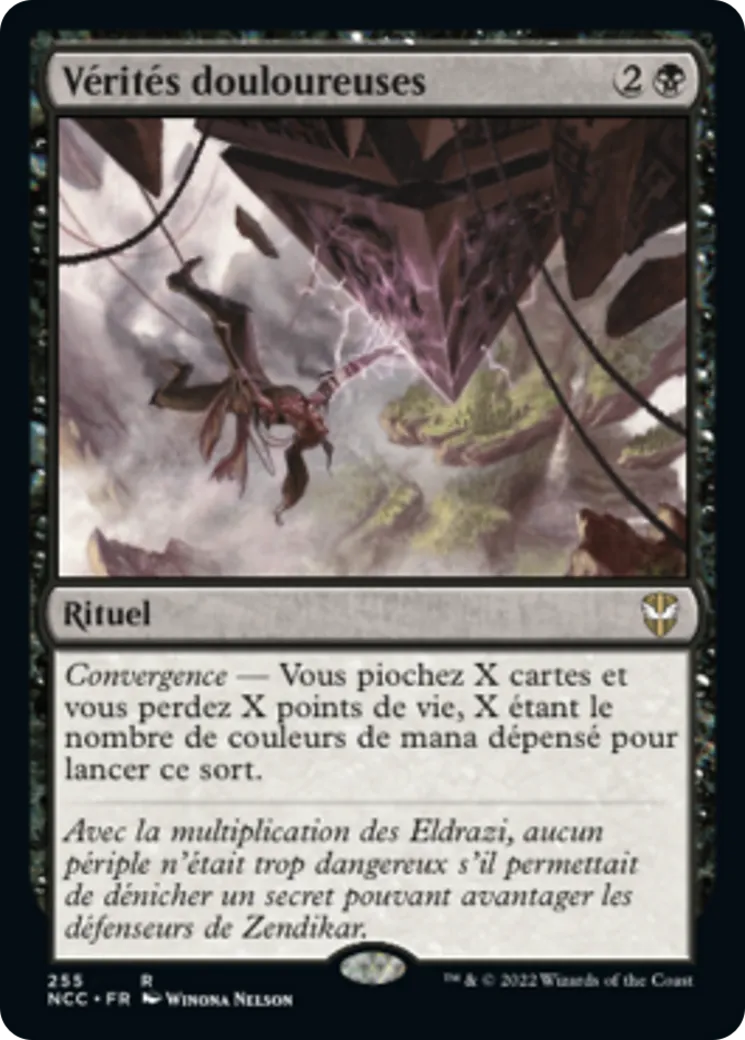 Vérités douloureuses — New Capenna Commander — Magic: The Gathering