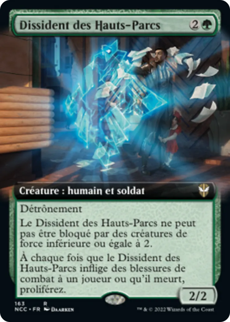 Dissident des Hauts-Parcs — New Capenna Commander — Magic: The Gathering
