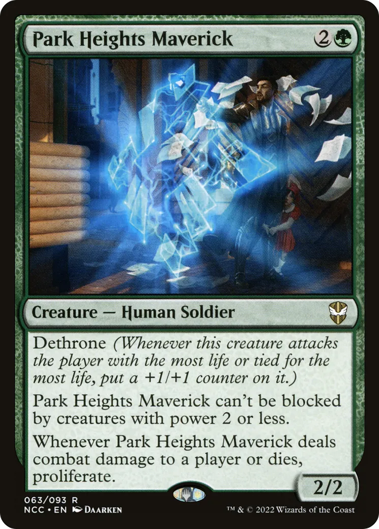 Park Heights Maverick — New Capenna Commander — Magic: The Gathering
