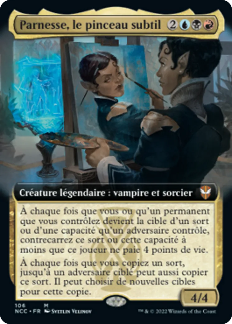 Parnesse, le pinceau subtil — New Capenna Commander — Magic: The Gathering