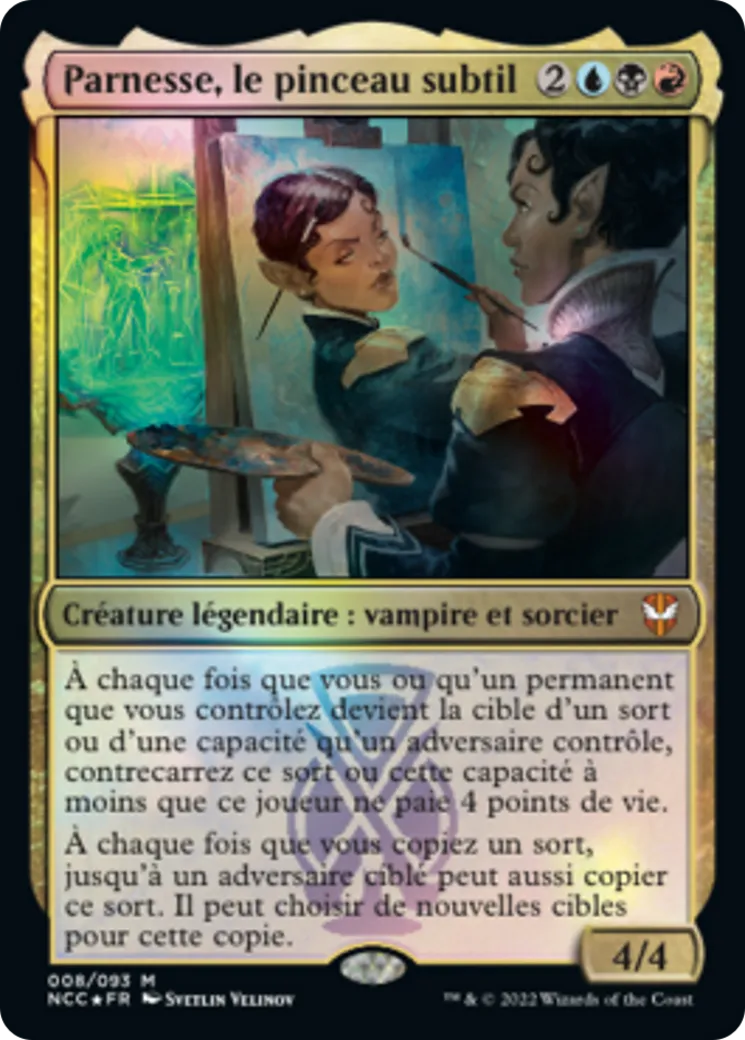 Parnesse, le pinceau subtil — New Capenna Commander — Magic: The Gathering