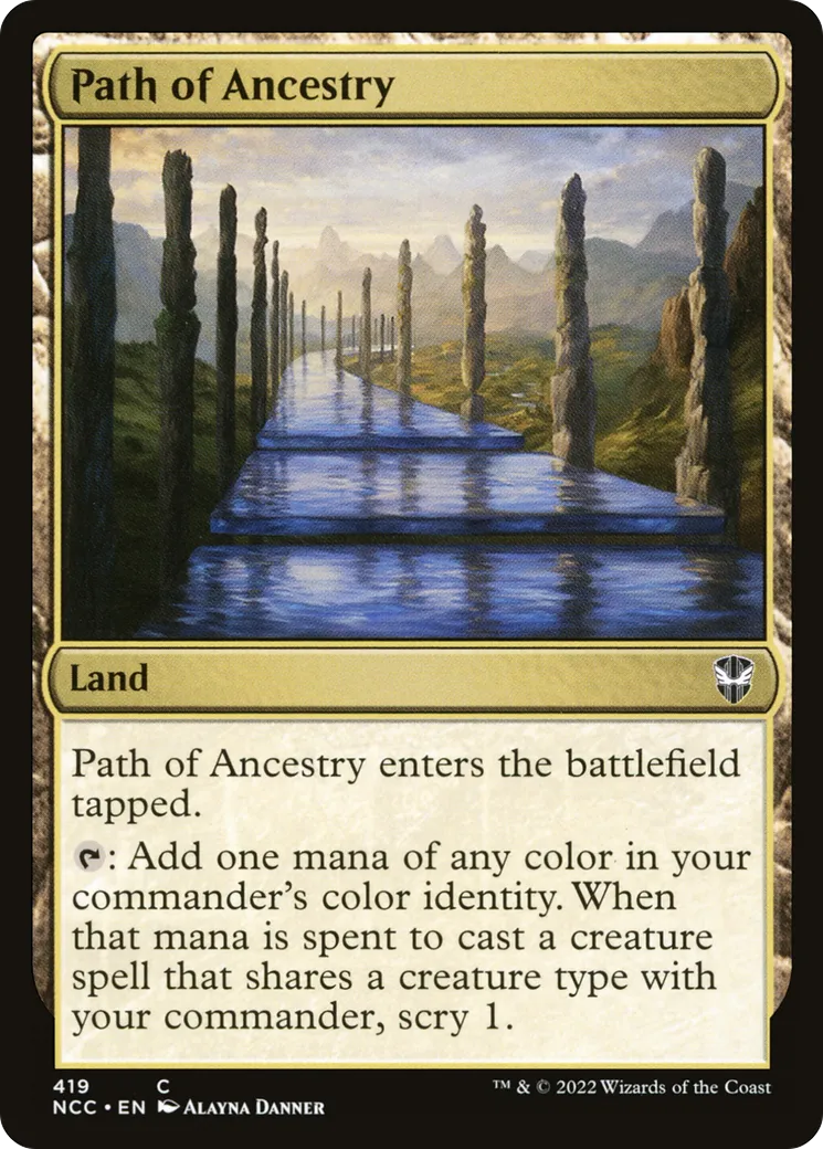 Path of Ancestry — New Capenna Commander — Magic: The Gathering