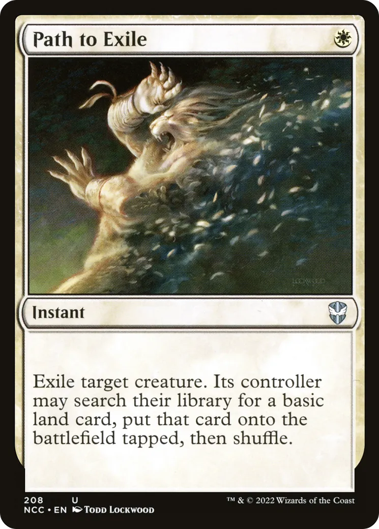 Path to Exile — New Capenna Commander — Magic: The Gathering