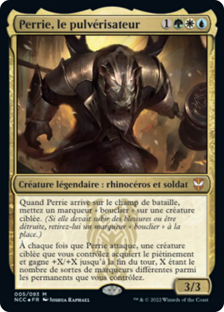Perrie, le pulvérisateur — New Capenna Commander — Magic: The Gathering