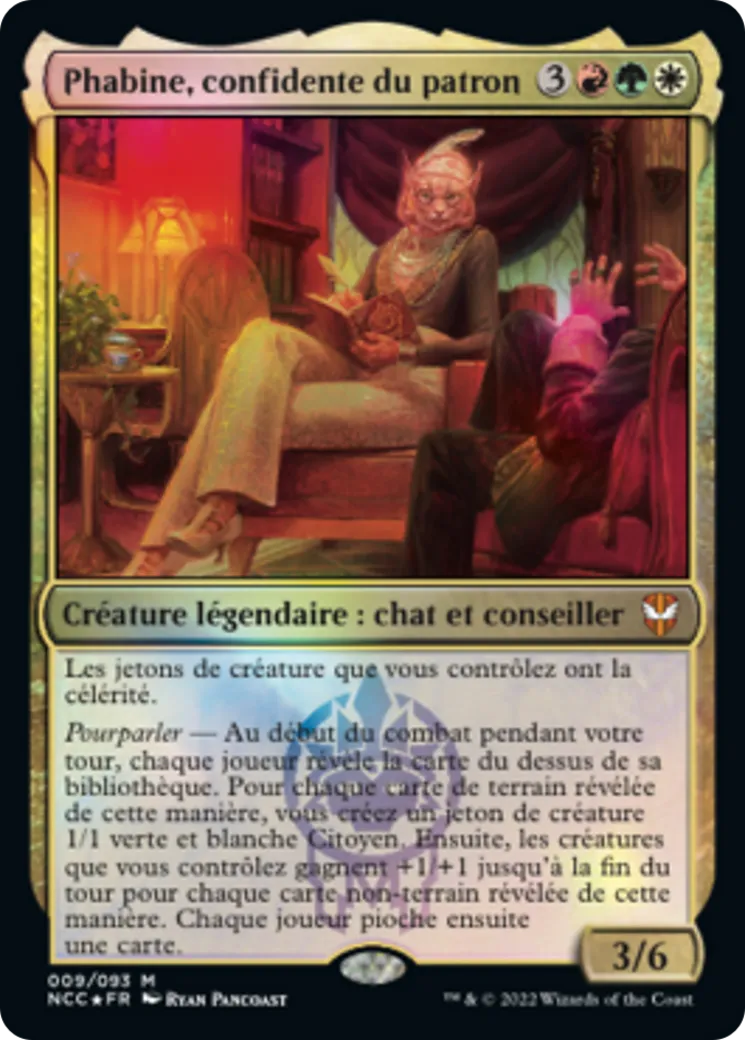Phabine, confidente du patron — New Capenna Commander — Magic: The Gathering