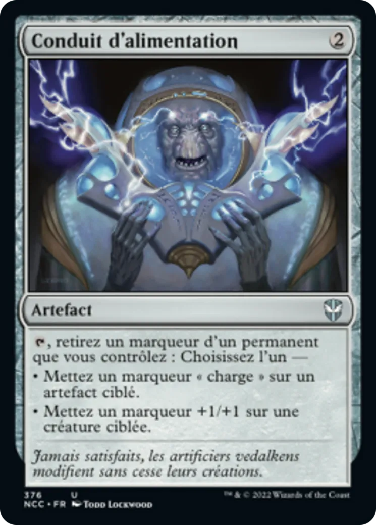 Conduit d'alimentation — New Capenna Commander — Magic: The Gathering