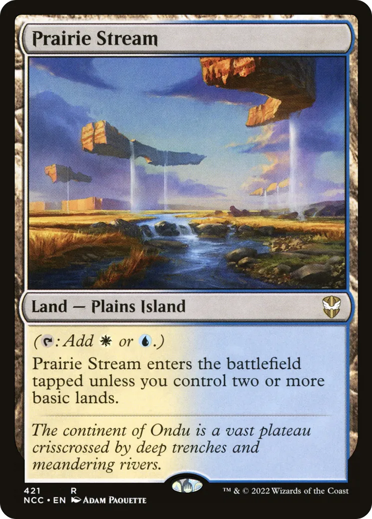 Prairie Stream — New Capenna Commander — Magic: The Gathering