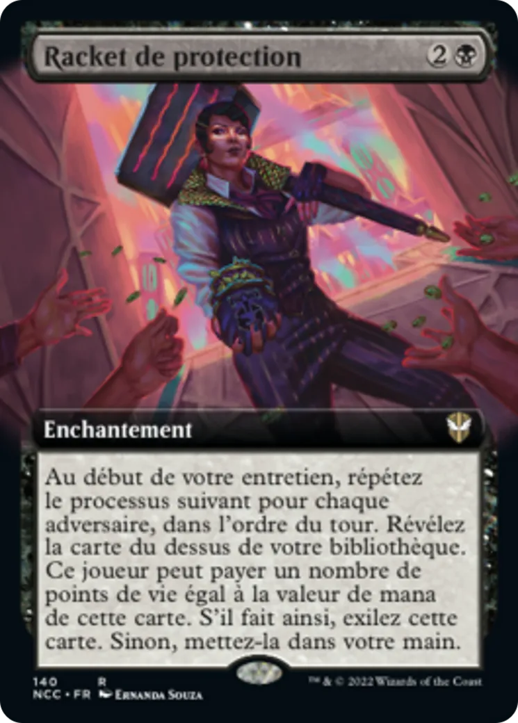 Racket de protection — New Capenna Commander — Magic: The Gathering