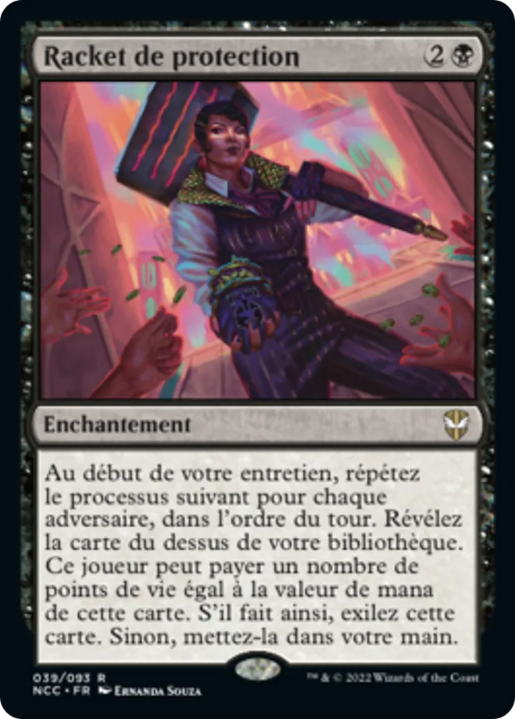 Racket de protection — New Capenna Commander — Magic: The Gathering