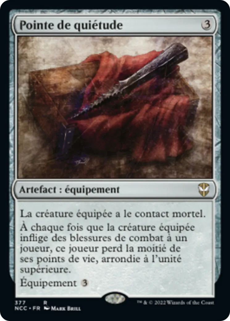 Pointe de quiétude — New Capenna Commander — Magic: The Gathering