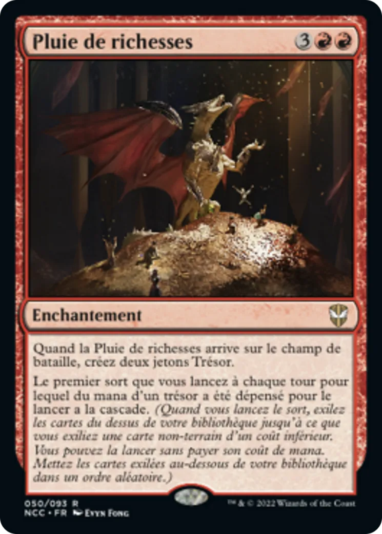 Pluie de richesses — New Capenna Commander — Magic: The Gathering