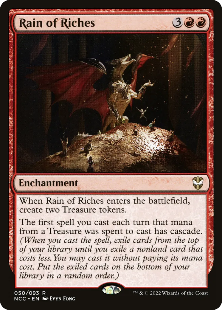 Rain of Riches — New Capenna Commander — Magic: The Gathering