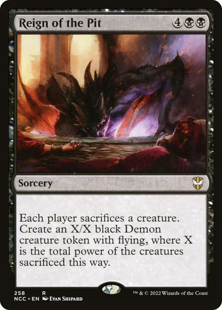 Reign of the Pit — New Capenna Commander — Magic: The Gathering