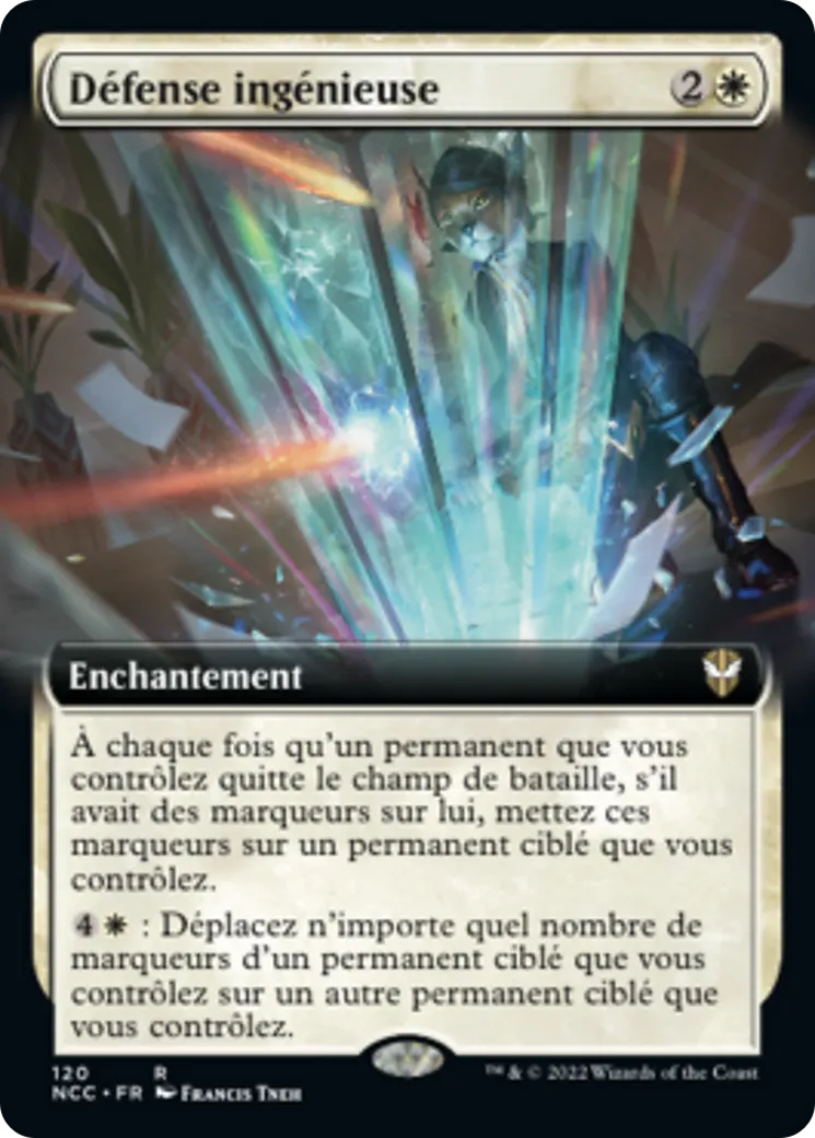 Défense ingénieuse — New Capenna Commander — Magic: The Gathering