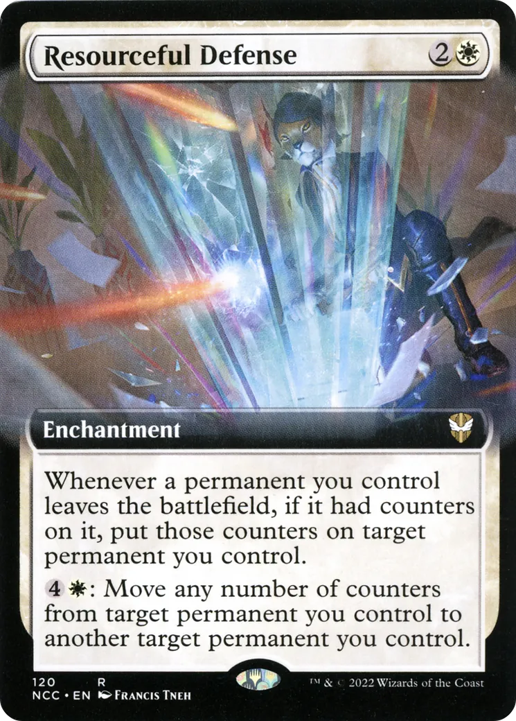 Resourceful Defense — New Capenna Commander — Magic: The Gathering