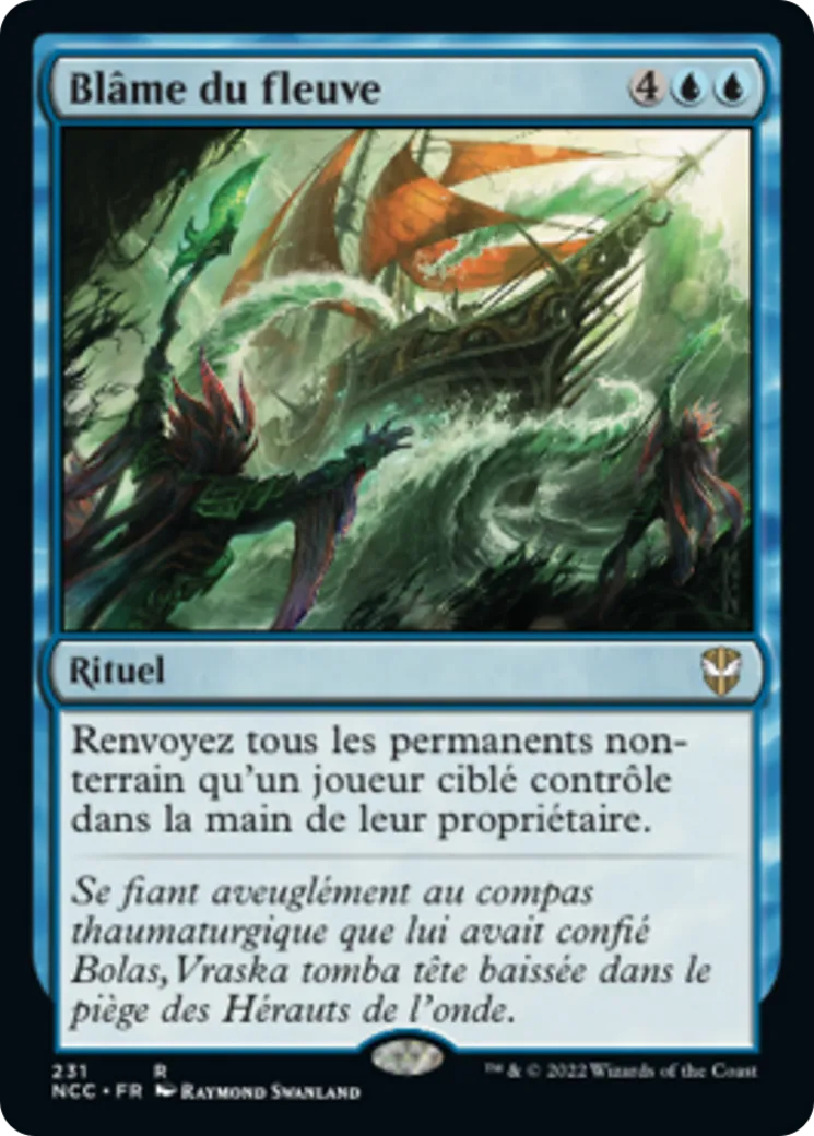 Blâme du fleuve — New Capenna Commander — Magic: The Gathering