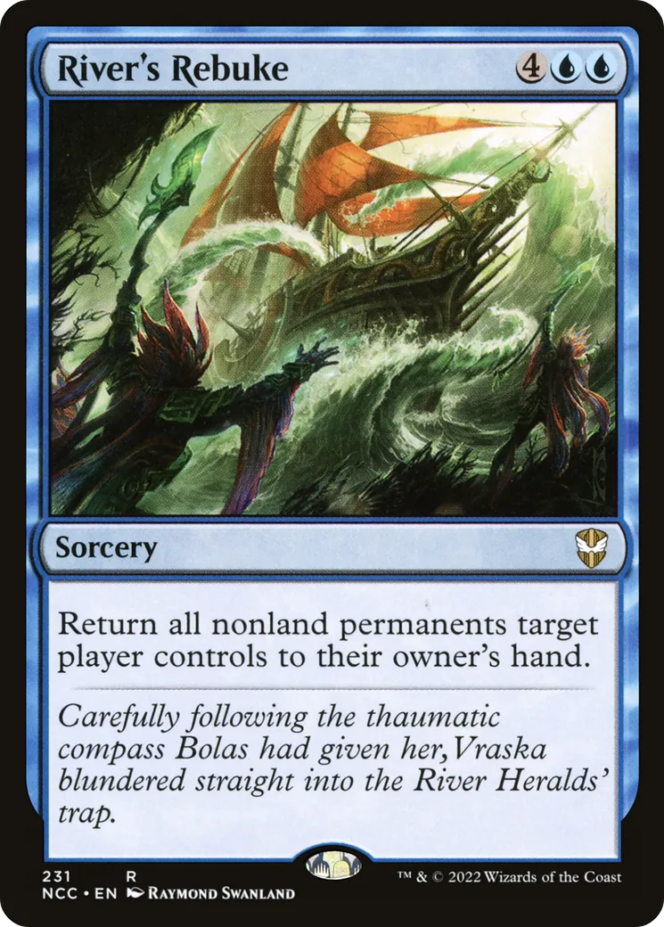 River's Rebuke — New Capenna Commander — Magic: The Gathering