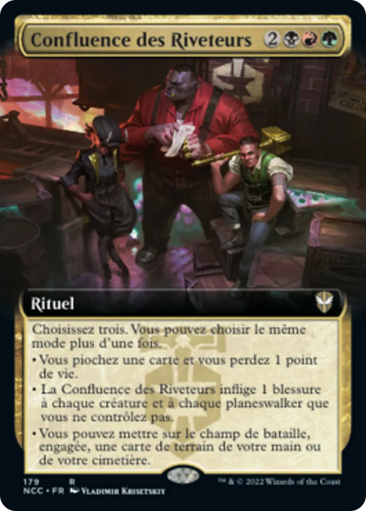 Confluence des Riveteurs — New Capenna Commander — Magic: The Gathering