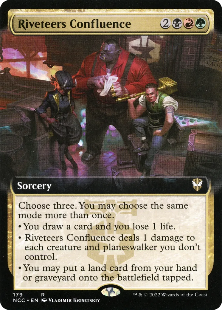 Confluence des Riveteurs — New Capenna Commander — Magic: The Gathering