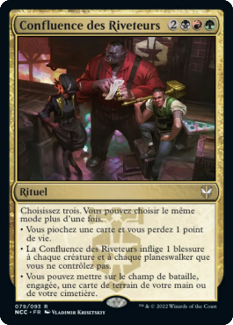 Confluence des Riveteurs — New Capenna Commander — Magic: The Gathering