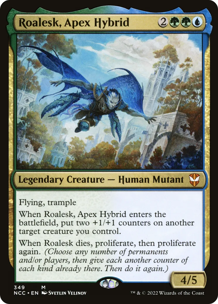 Roalesk, Apex Hybrid — New Capenna Commander — Magic: The Gathering