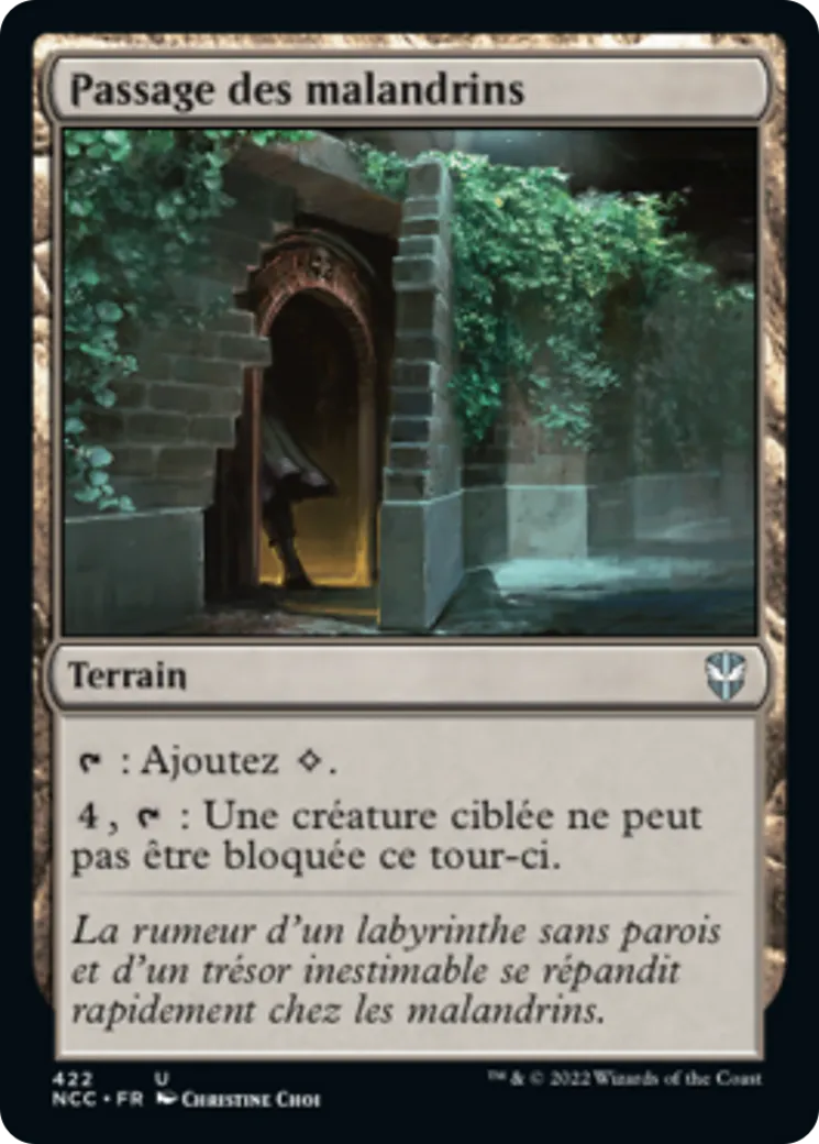 Passage des malandrins — New Capenna Commander — Magic: The Gathering