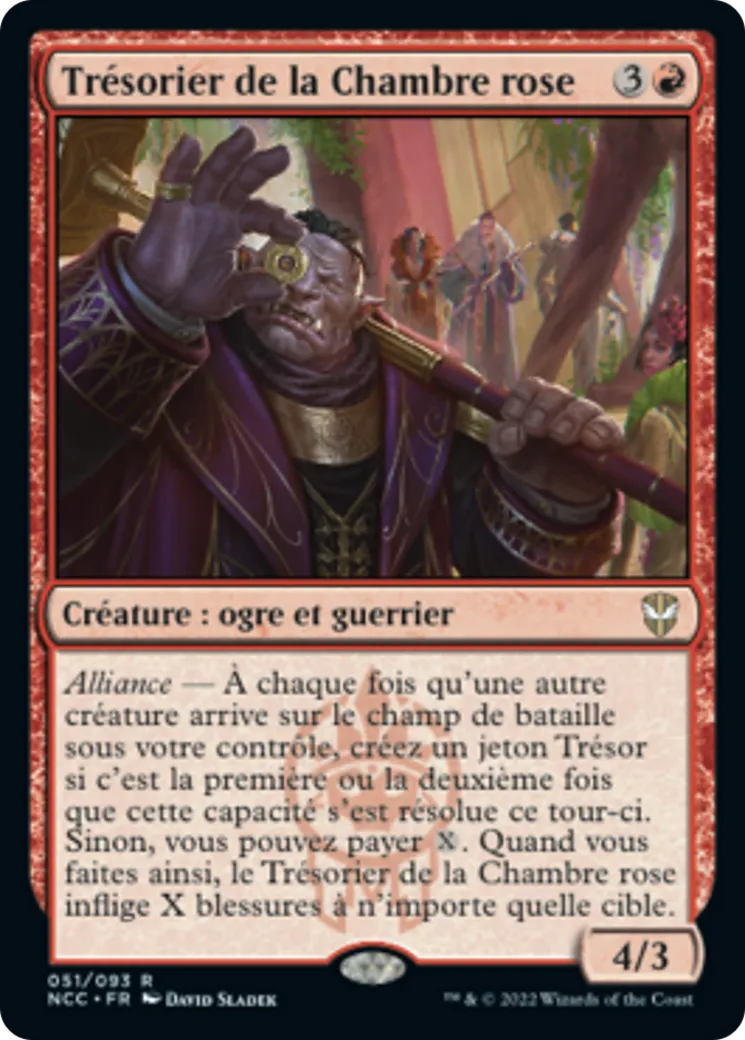 Trésorier de la Chambre rose — New Capenna Commander — Magic: The Gathering