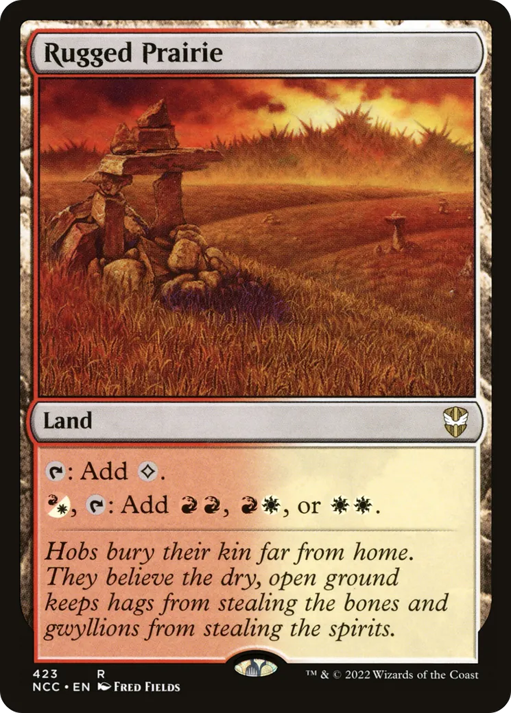 Prairie rocailleuse — New Capenna Commander — Magic: The Gathering