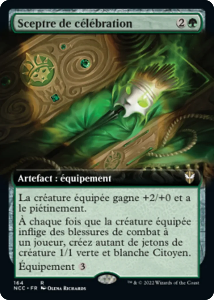Sceptre de célébration — New Capenna Commander — Magic: The Gathering