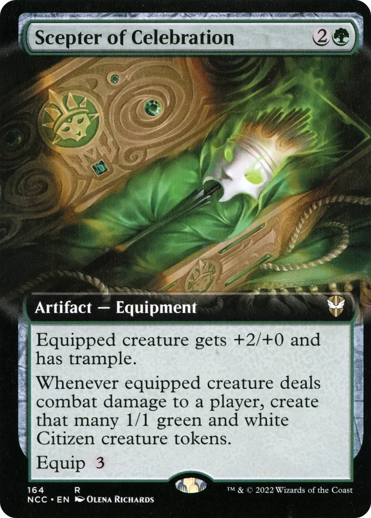 Scepter of Celebration — New Capenna Commander — Magic: The Gathering