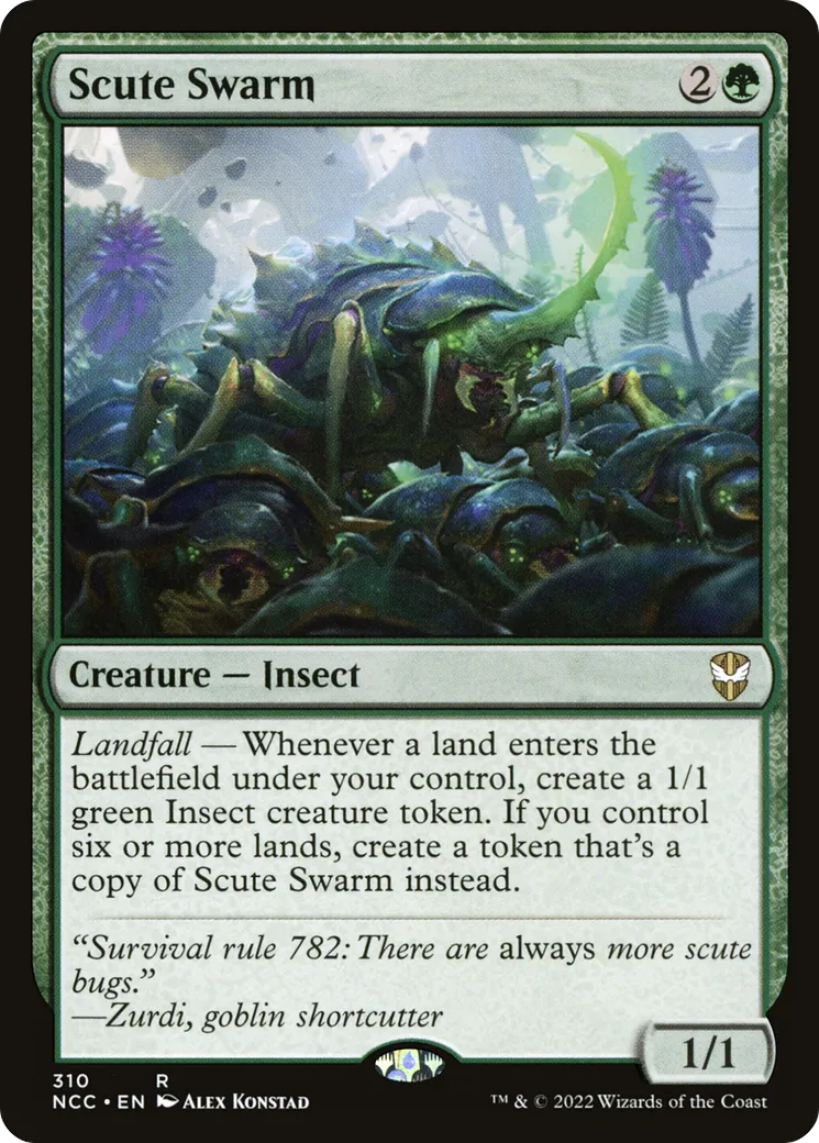 Colonie de scalaires — New Capenna Commander — Magic: The Gathering