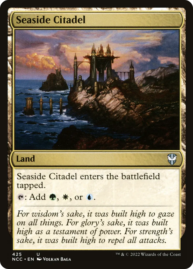 Seaside Citadel — New Capenna Commander — Magic: The Gathering