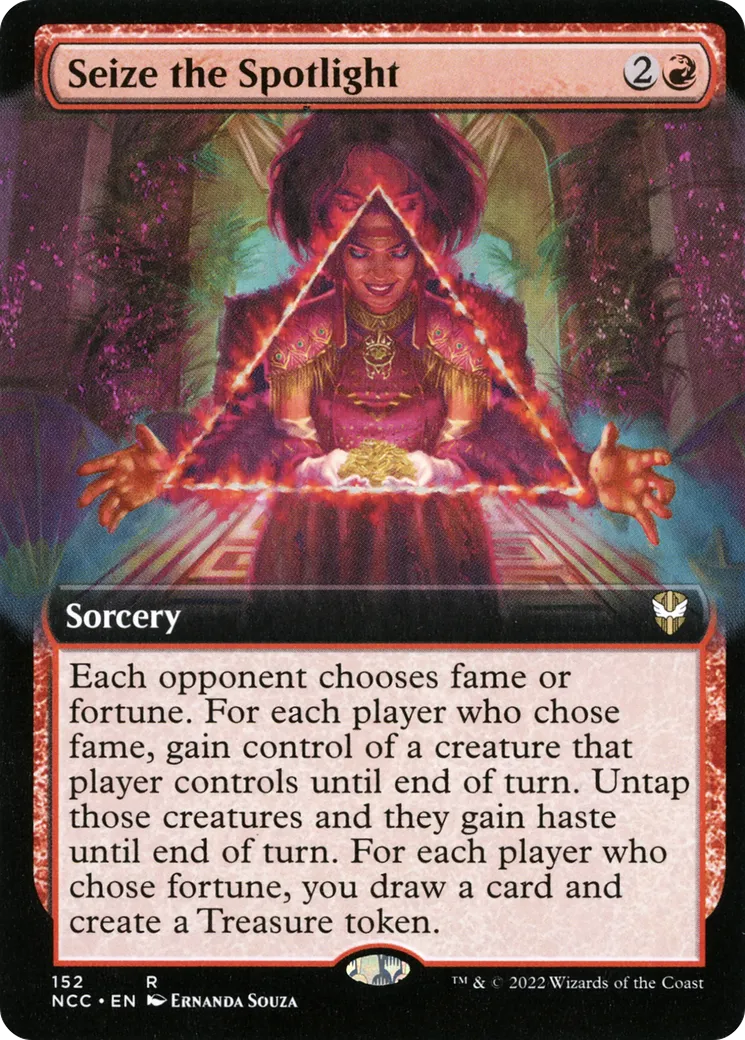 Seize the Spotlight — New Capenna Commander — Magic: The Gathering