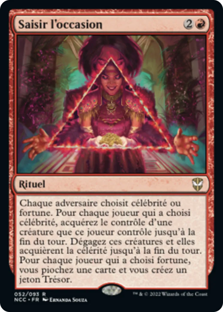Saisir l'occasion — New Capenna Commander — Magic: The Gathering