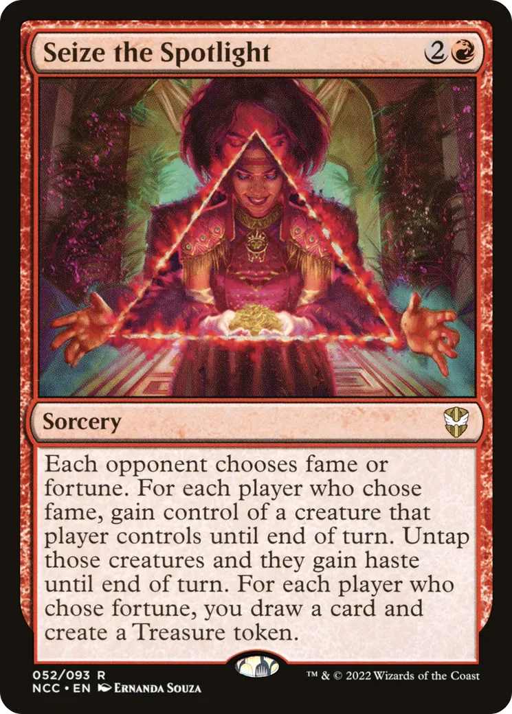 Saisir l'occasion — New Capenna Commander — Magic: The Gathering
