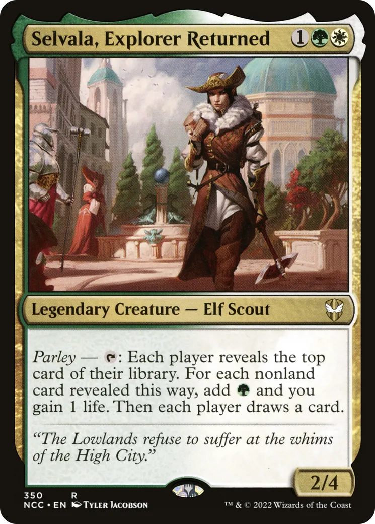 Selvala, Explorer Returned — New Capenna Commander — Magic: The Gathering