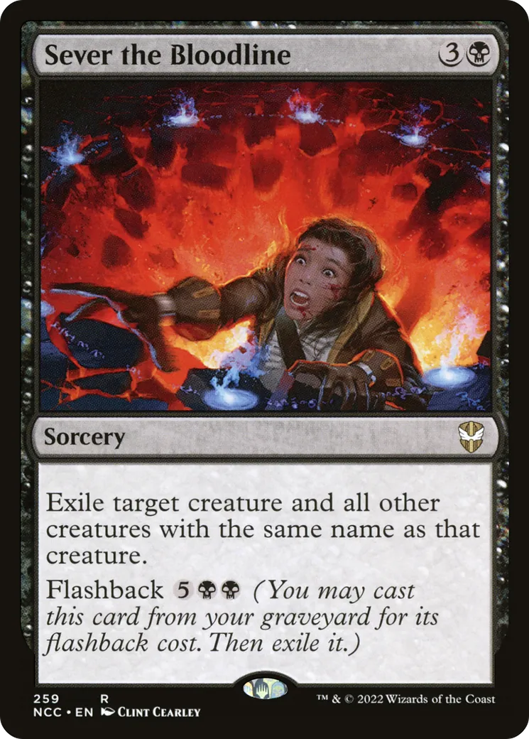 Sever the Bloodline — New Capenna Commander — Magic: The Gathering