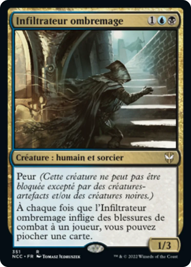 Infiltrateur ombremage — New Capenna Commander — Magic: The Gathering