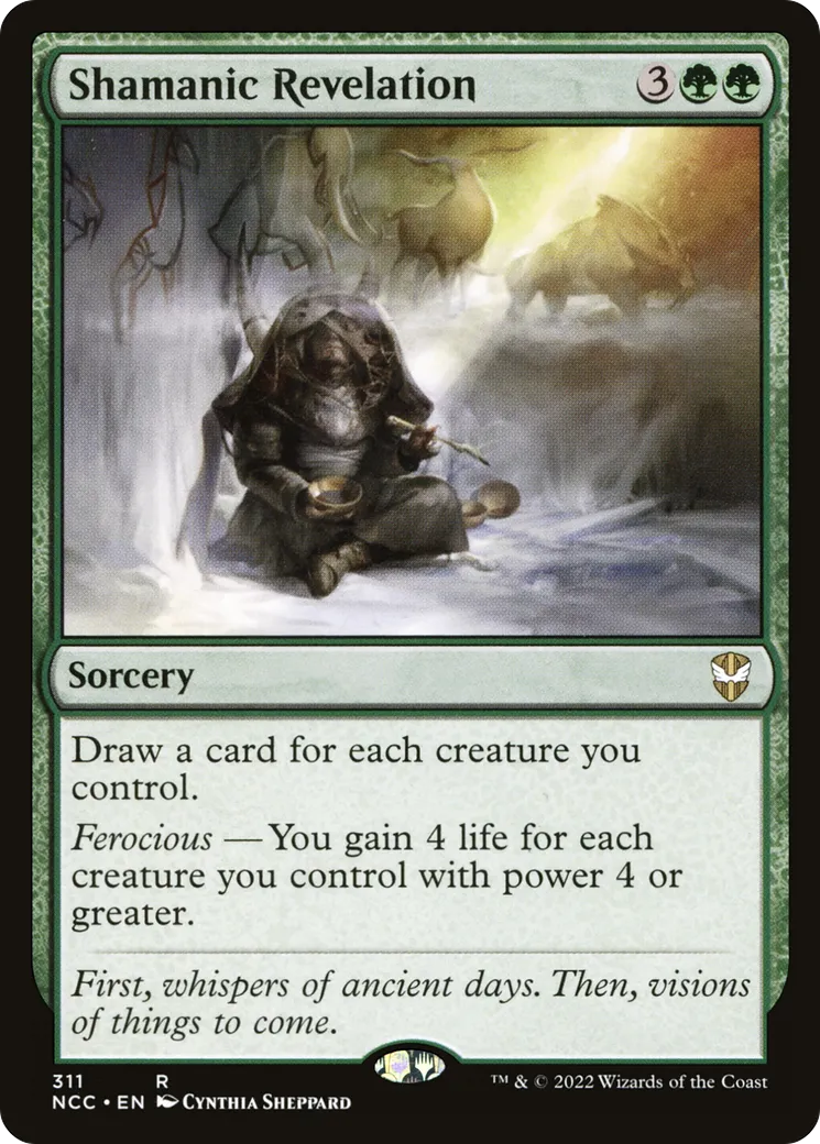 Shamanic Revelation — New Capenna Commander — Magic: The Gathering