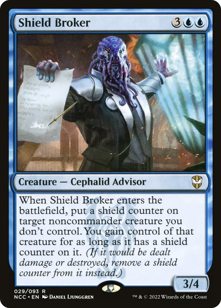 Shield Broker — New Capenna Commander — Magic: The Gathering