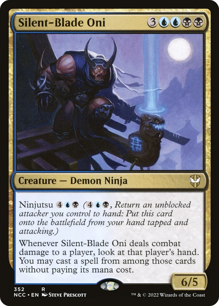 Silent-Blade Oni — New Capenna Commander — Magic: The Gathering