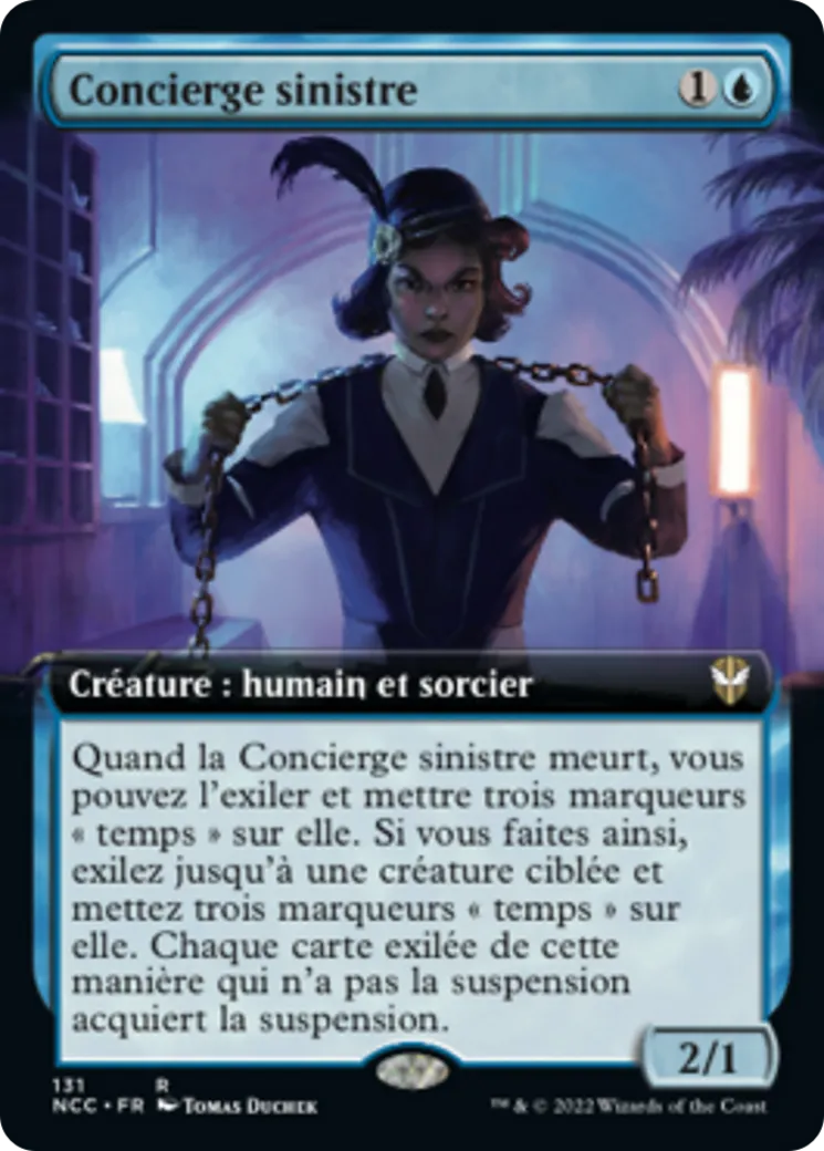Concierge sinistre — New Capenna Commander — Magic: The Gathering