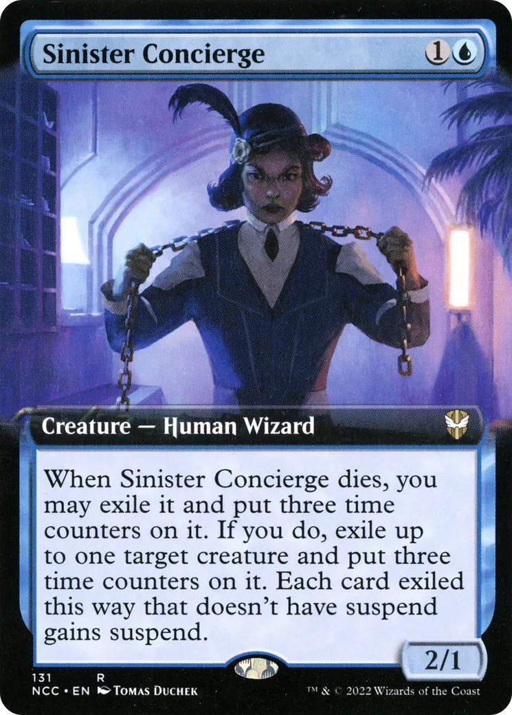 Sinister Concierge — New Capenna Commander — Magic: The Gathering