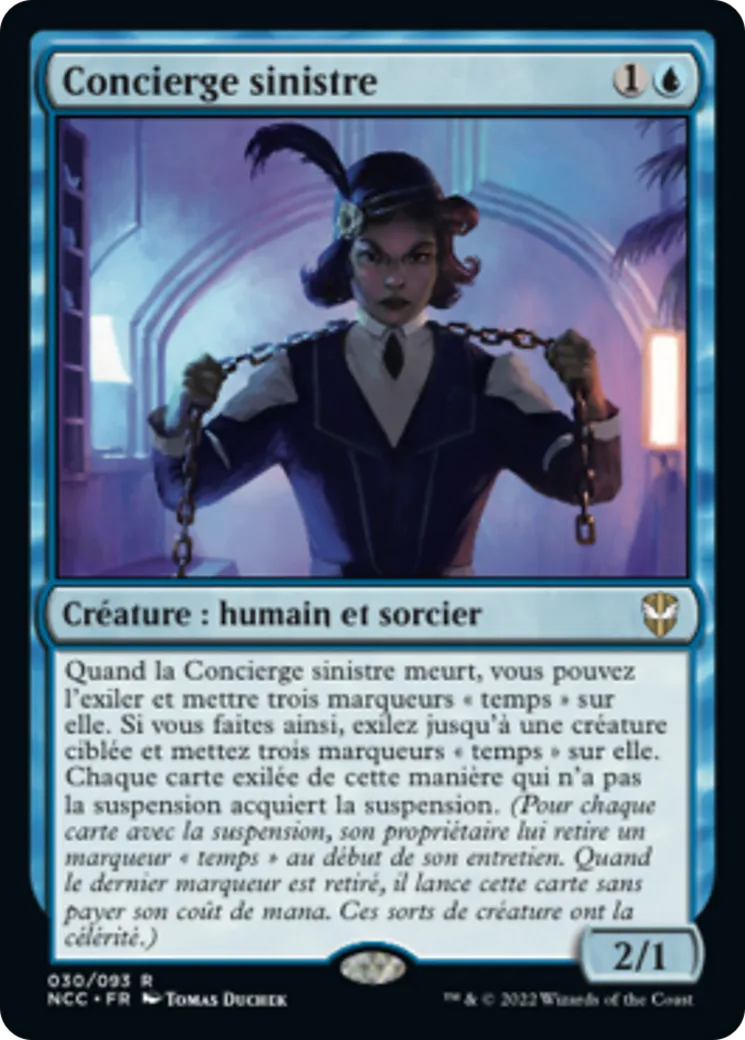 Concierge sinistre — New Capenna Commander — Magic: The Gathering