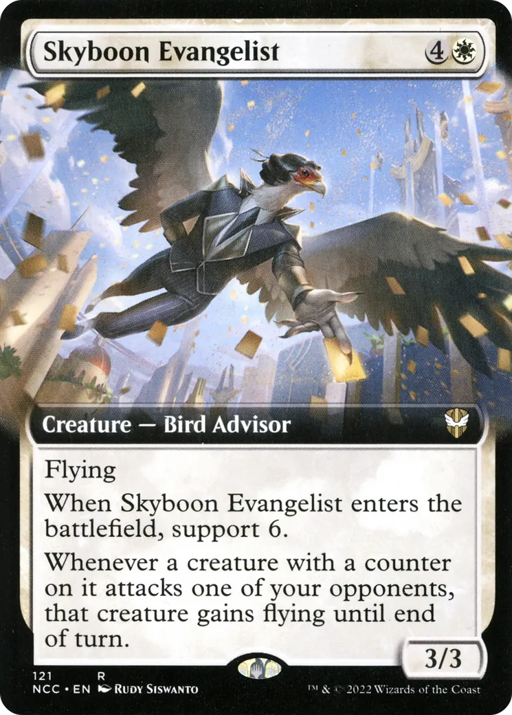 Skyboon Evangelist — New Capenna Commander — Magic: The Gathering