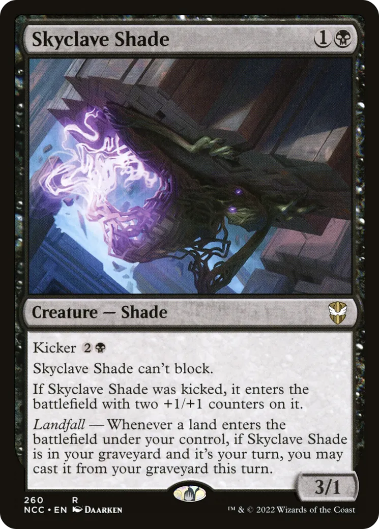 Skyclave Shade — New Capenna Commander — Magic: The Gathering