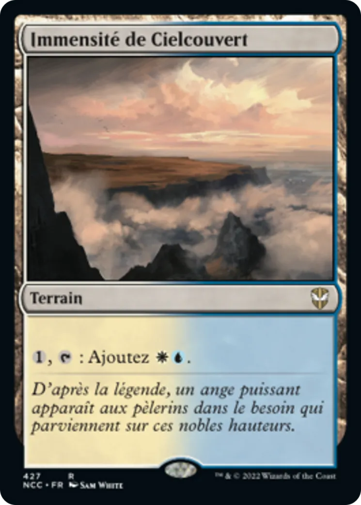 Immensité de Cielcouvert — New Capenna Commander — Magic: The Gathering